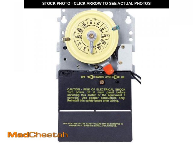 Lot 74-12142081 - Intermatic T104M201 24-Hour Mechanical Timer with Heat Protection DPST - UNUSED