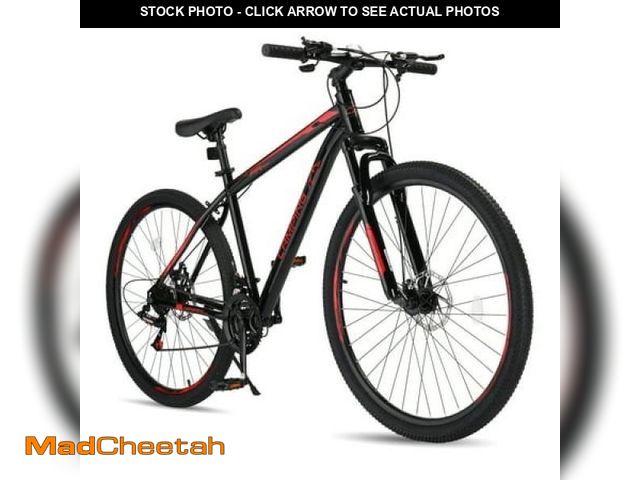 Lot 74-12420694 - UBesGoo 29in Mountain Bike for Adult  21 Speed MTB Bicycle for Men/Women  Dual Disc Brakes  Carbon S...