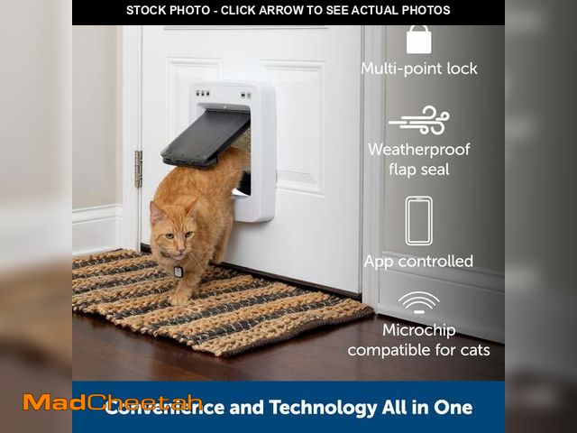 Lot 74-14067524 - PetSafe SmartDoor Connected Pet Door Installation Adaptor - Allows for Installation in Metal, Glass ...