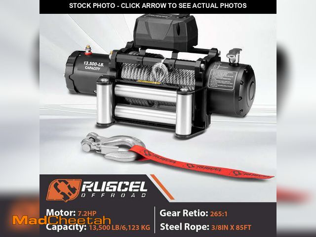 Lot 74-14611651 - Rugcell Offroad 13,500 Electric Winch - UNUSED