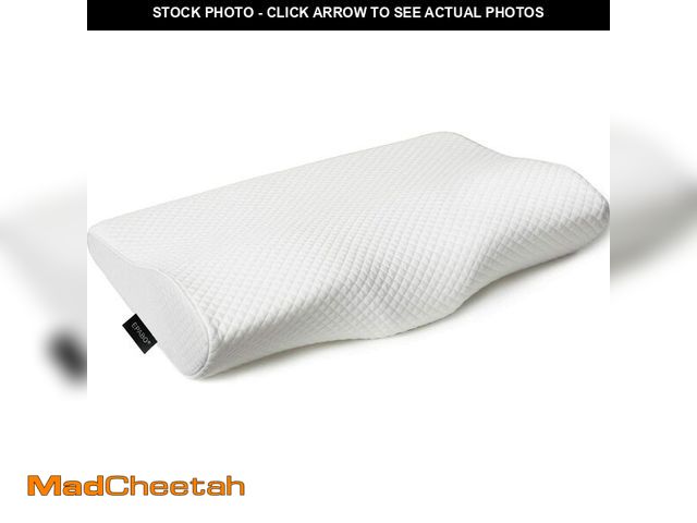 Lot 74-12711554 - EPABO Contour Memory Foam Pillow Orthopedic Sleeping Pillows, Ergonomic Cervical Pillow for Neck Pai...
