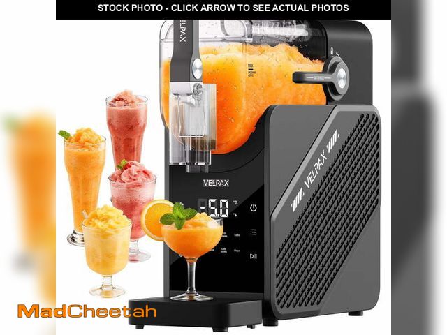 Lot 74-14351642 - New N2J1-01 Portable 2L Mini Commercial Slush Machine Fast Cooling Yogurt Fruit Ice Cream Maker Choc...