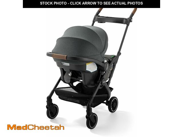 Lot 74-12544090 - Graco Gomax Next Gen Travel System, Car Seat Stroller Combo, Rear Facing Infant Car Seat, Compact St...
