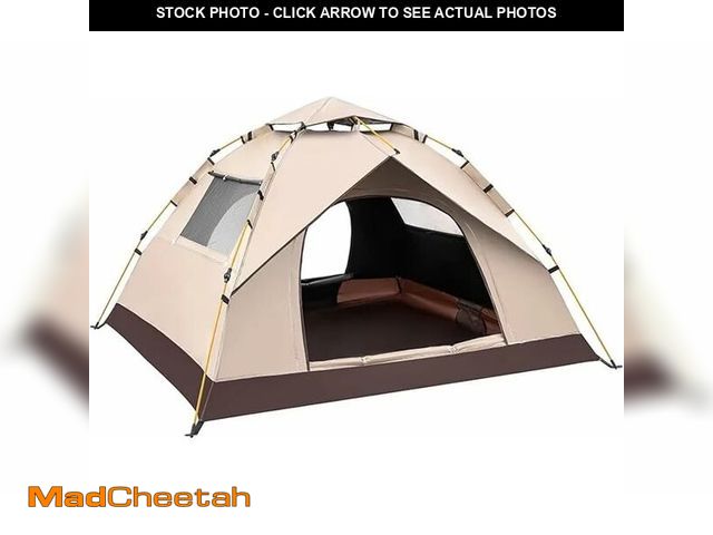 Lot 74-14033371 - Mapskey 2 Person Tent for Camping, Instant Pop Up Camping Tent with Screen Porch, Family Tent for Ou...