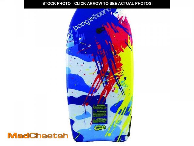 Lot 74-12511982 - Wham-O Boogie Boards, 37" Body Board for Beach, Lightweight Bodyboard with Wrist Leash for Beginners...