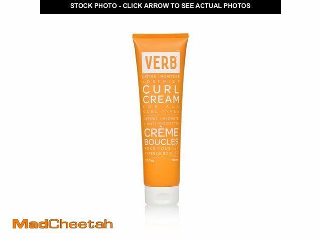 Lot 74-13576070 - VERB Curl Cream, 5.3 oz Ã¢â¬â Lightweight Leave-In Curl Defining Cream Ã¢â¬â Anti-Frizz, Provi...