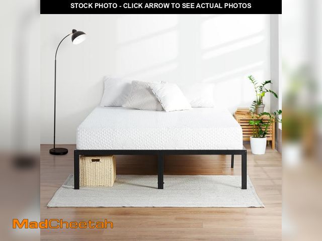 Lot 74-12508689 - Olee Sleep Full Mattress, 8 Inch Gel Memory Foam Mattress, Gel Infused for Comfort and Pressure Reli...