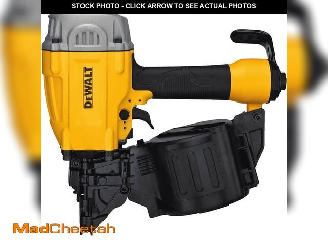 Lot 74-12791073 - DEWALT Pneumatic 15ÃÂ° Coil Framing Nailer - USED