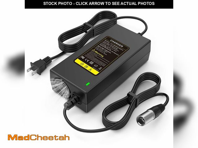 Lot 74-12968358 - 24V 5A 3-Pin Male XLR Connector Battery Charger for Lakematic, Pride Mobility, Jazzy Power Chair, Dr...