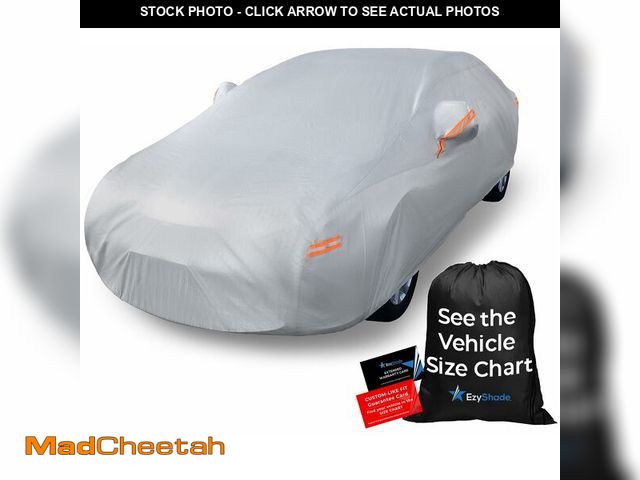 Lot 74-12700523 - EzyShade 10-Layer Car Cover Waterproof All Weather. See Vehicle Size-Chart for Accurate Fit. Outdoor...