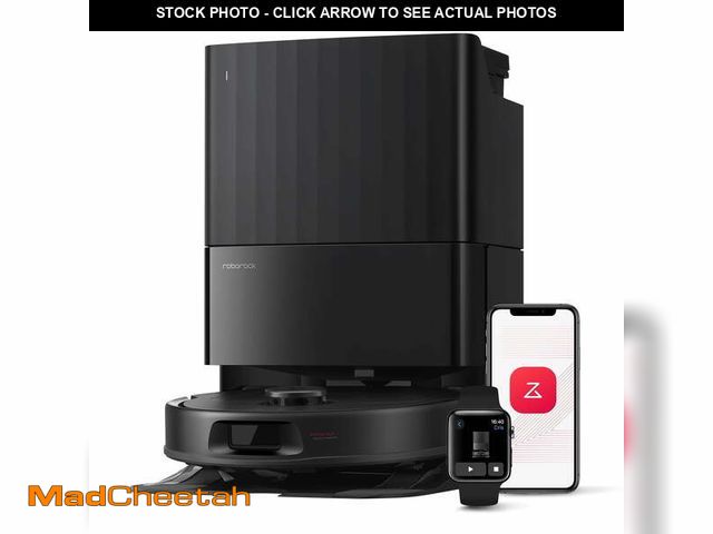 Lot 74-13045604 - Roborock Qrevo Series Robot Vacuum and Mop, 8000Pa Suction, Upgraded from Qrevo, Anti-Tangle Brushes...