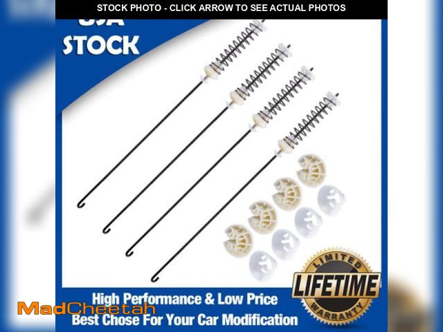 Lot 74-12171215 - 4Pcs W10780045 W10821956 Washing Suspension Rod Kit for Whirlpool Kenmore Maytag - UNUSED