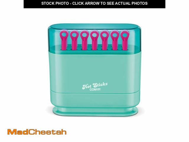 Lot 74-13713514 - Conair Silicone Hot Rollers for Women, 14 Assorted Hot Sticks Hair Curlers with No Roller Clips Need...