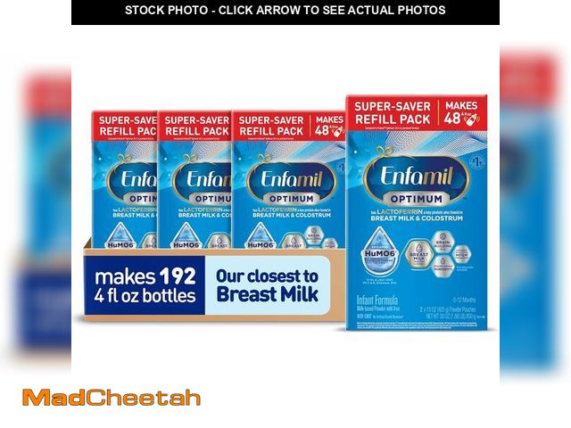 Lot 74-13058893 - Enfamil Optimum (Enspire), Our Closest Formula to Breast Milk, Immune-Supporting Lactoferrin and Bra...