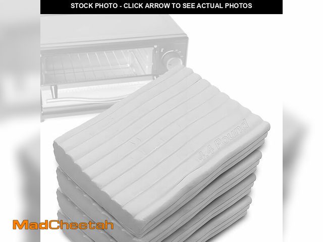 Lot 74-13547667 - ReArt Oven Bake Polymer Clay White, Non Toxic 4.4Lbs Great for Modeling, Sculpting, Holiday, DIY Jew...