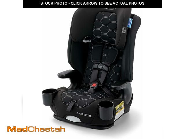Lot 74-13042117 - Graco Nautilus 2.0 LX 3-in-1 Forward Facing Car Seat, High Back Booster, Backless Booster Car Seat F...