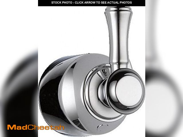 Lot 74-12305486 - Delta Faucet H597 Cassidy Single Lever Bath Diverter/Transfer Valve Handle Kit, Chrome,3.50 x 3.00 x...