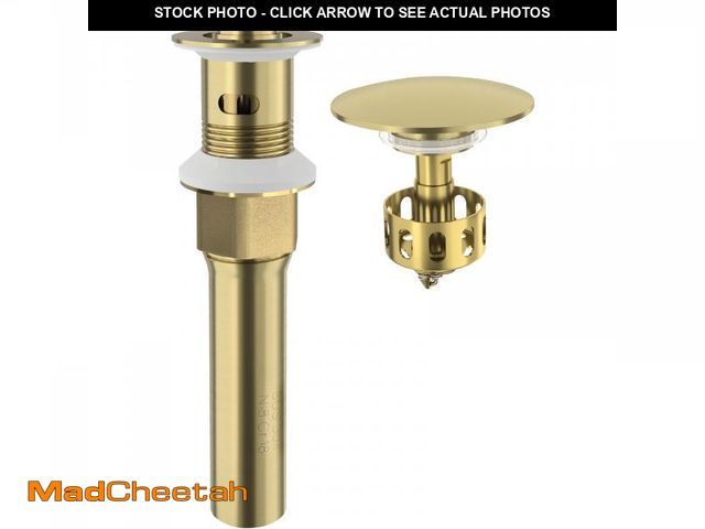 Lot 74-12371351 - KAIYING Pop Up Drain, Bathroom Sink Drain Stopper with Overflow, Vessel Sink Drain Assembly with Det...