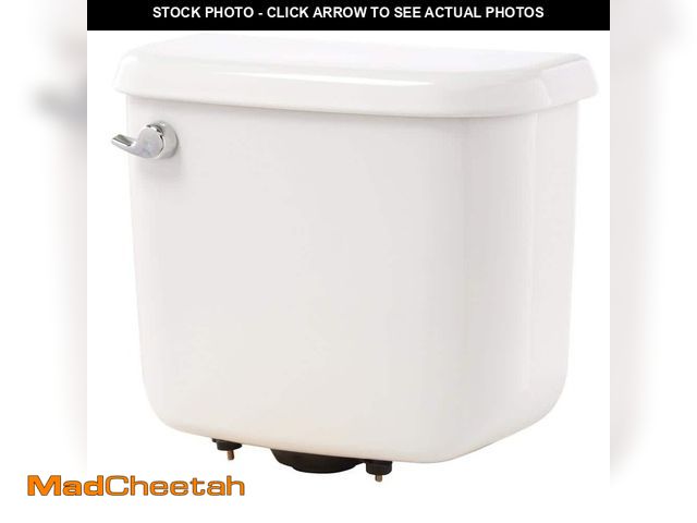 Lot 74-14082503 - Sterling Windham 1.6 GPF Single Flush Toilet Tank Only in White - USED