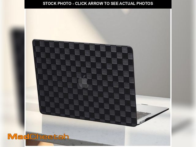Lot 74-12214087 - BYCeKe Checkered Print Case for MacBook Air 13 inch M4 2025-2022 A3240 M3 A3113 M2 A2681, Checker Gi...