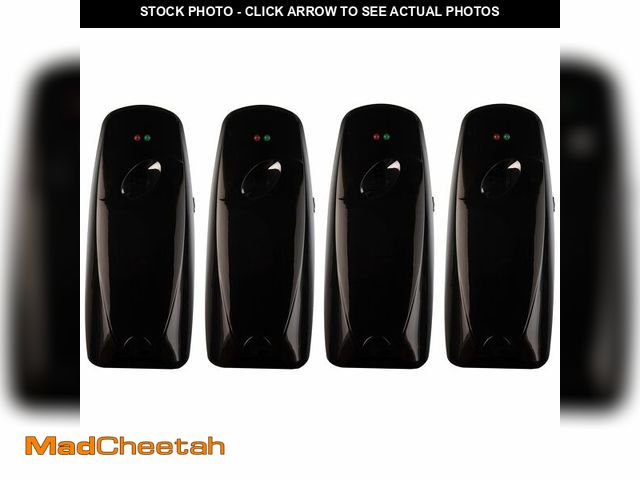 Lot 74-12600524 - Automatic Air Freshener Spray Dispenser (4-Pack) Wall Mounted or Free Standing, Commercial and Home ...