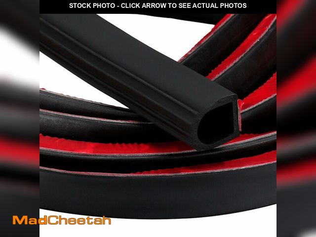 Lot 74-13954052 - Sacubee Rubber D Shape Door Seal Strip 1" RV Slide Out Seal Self Adhesive EPDM Rubber Heavy Duty Aut...