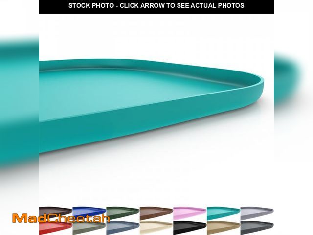 Lot 74-12442397 - SMILOOL Silicone Pet Feeding Mat with Raised Edge for Food and Water, Dog Bowl Mats, Cat Bowls Place...