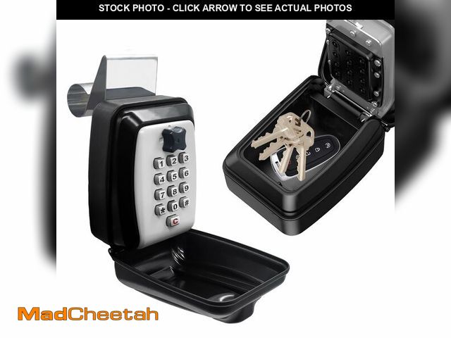 Lot 74-14303375 - Upgrade SL-591 Car Key Lock Box, Car Window Lock Box for Turo, Car Window Punch Button LockBox, Vehi...