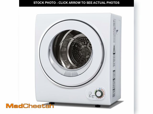 Lot 74-13564693 - Euhomy Portable Dryer 1.5 cu. ft., 850W Powerful Clothes Dryer with Stainless Steel Drum and Exhaust...