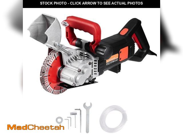 Lot 74-14255840 - SKYSHALO 5800-Watt Wall Chaser 21.3 in. x 7.87 in. Cutting Width Wall Groove (L x W) Concrete Saws w...