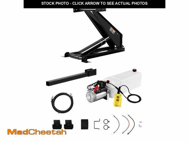 Lot 74-12559502 - VEVOR Hydraulic Dump Lift Kit, 17,600 lb. /8 T Dump Trailer Hydraulic Scissor Hoist Kit Standard Kit...
