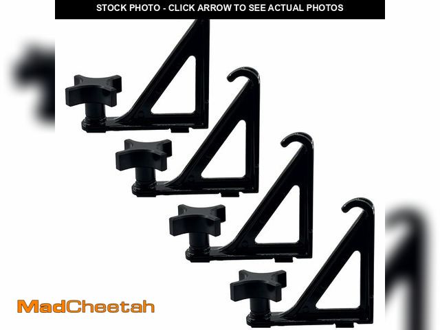 Lot 74-14481914 - Trucktok Load Stops Replacement for T-Slot Truck Cross Bar 4 Pack - UNUSED