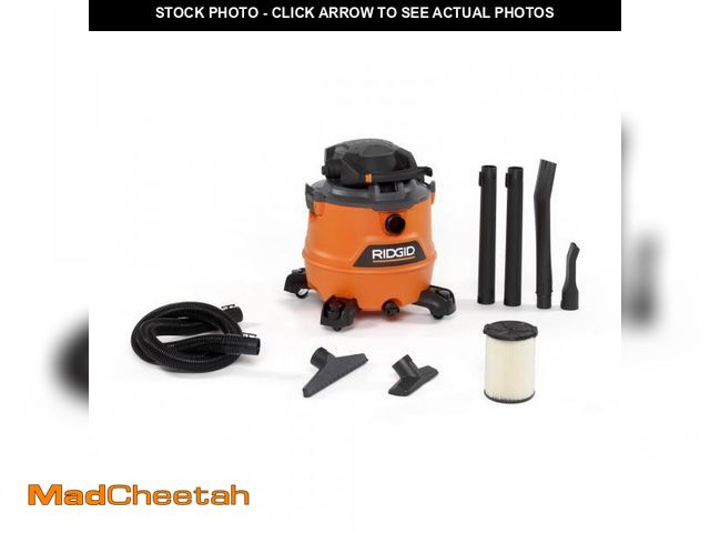 Lot 74-12141549 - *SEE DETAILS* 16 Gallon 6.5 Peak HP NXT Shop Vacuum Wet Dry Vac with Detachable Blower, Filter, Lock...