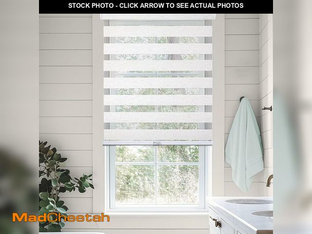 Lot 74-12664181 - CHICOLOGY Zebra Blinds, Roller Window Shades, Blinds for Windows, Roller Shades for Windows, Window ...