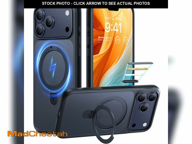 Lot 74-12718024 - TORRAS Ostand Magnetic for iPhone 17 Pro Case, Fit for MagSafe, 3X Military Drop Protection, Camera ...