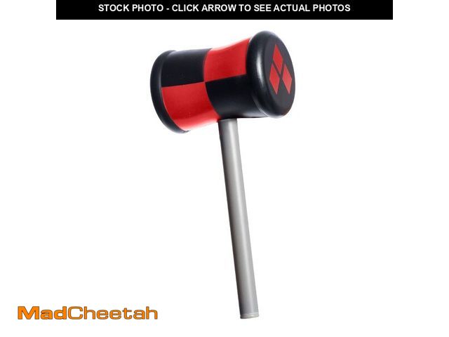 Lot 74-12699815 - DC Superhero Girls: Harley Quinn Mallet Accessory for Kids by Rubies, Girl's No Size - UNUSED