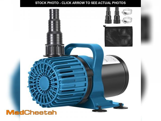 Lot 74-12122089 - TONGCHANT 1600GPH 100W Pond Pump for Outdoor Ponds, Waterfalls, Aquarium and Garden, Large Fountain ...