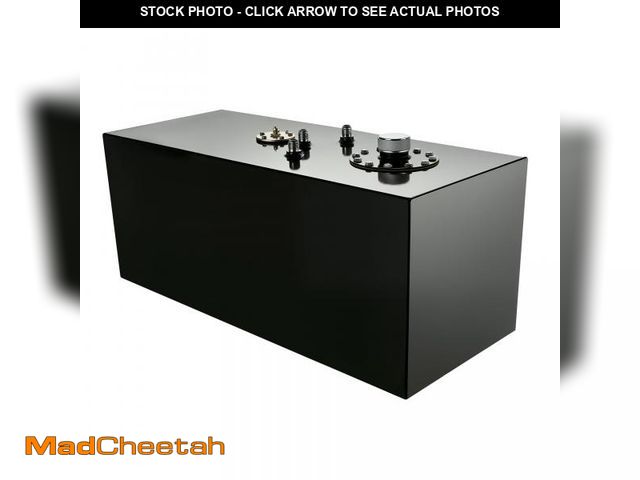 Lot 74-12154451 - EVIL ENERGY 19 Gallon Fuel Cell Gas Tank Aluminum with Level Sender Street Drift Black - USED