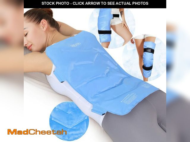 Lot 74-14213005 - REVIX XXL Full Back Ice Pack Wrap, Reusable Gel Cold Compress for Upper and Lower Back, Long-Lasting...