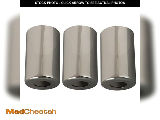Lot 74-11546346 - Anmire 3 Pack Modern Style Glass Shade Replacement, Smoky Grey Cylinder Light Fixture Replacement Gl...