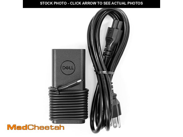 Lot 74-14266246 - Dell 65W USB-C Laptop Charger for XPS and Latitude 5000 - Power Cord Included - UNUSED