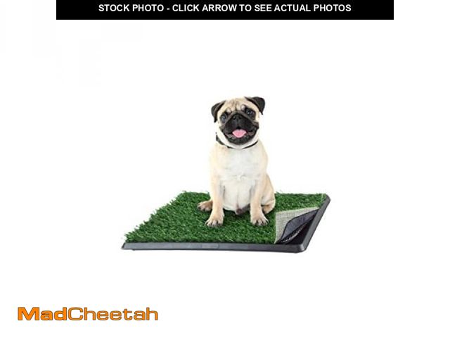 Lot 74-12098019 - Artificial Grass Puppy Pee Pad for Dogs and Small Pets - 16x20 Reusable 4-Layer Training Potty Pad w...