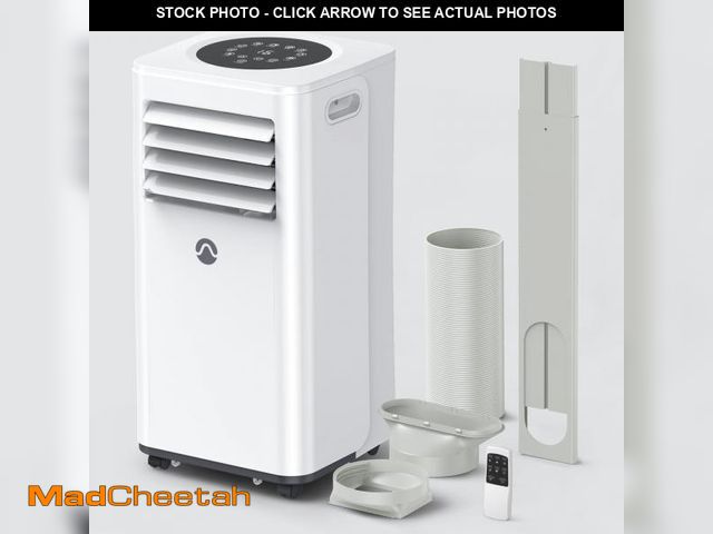 Lot 74-12200943 - Portable Air Conditioners, 10000 BTU Air Conditioner Portable for Room up to 450 Sq. Ft., 3-in-1 Por...