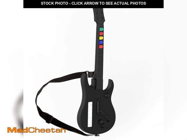 Lot 74-12715232 - NBCP Wii Guitar Hero, Wireless Guitar for Wii Guitar Hero and Rock Band Games, Compatible with All G...