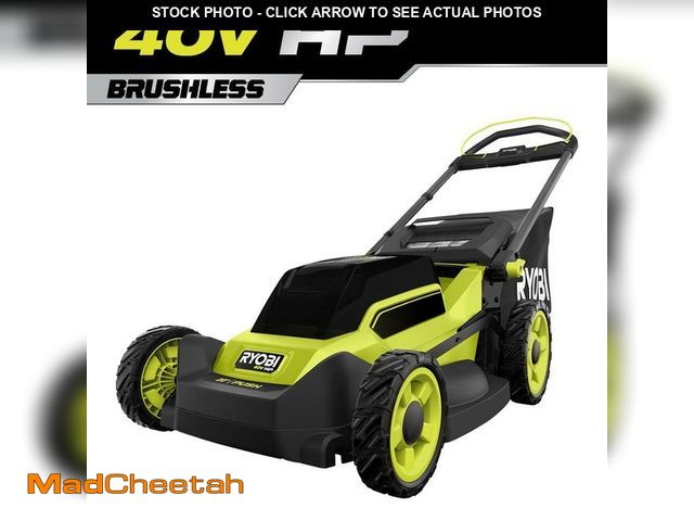 Lot 74-12594861 - RYOBI 40V HP Brushless 20 in. Cordless Battery Walk Behind Push Lawn Mower (Tool Only) - UNUSED