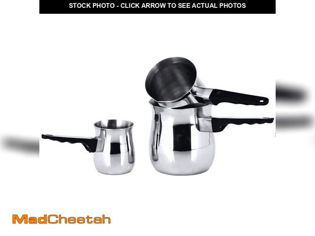 Lot 74-12558518 - LEXI HOME High Quality Stainless Steel Turkish Coffee Maker Set - UNUSED