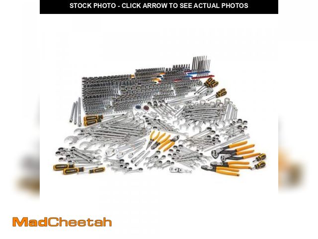 Lot 74-12463633 - (MISSING PIECES) GEARWRENCH 1/4 in., 3/8 in., and 1/2 in. Drive Master Mechanics Tool Set (613-Piece...