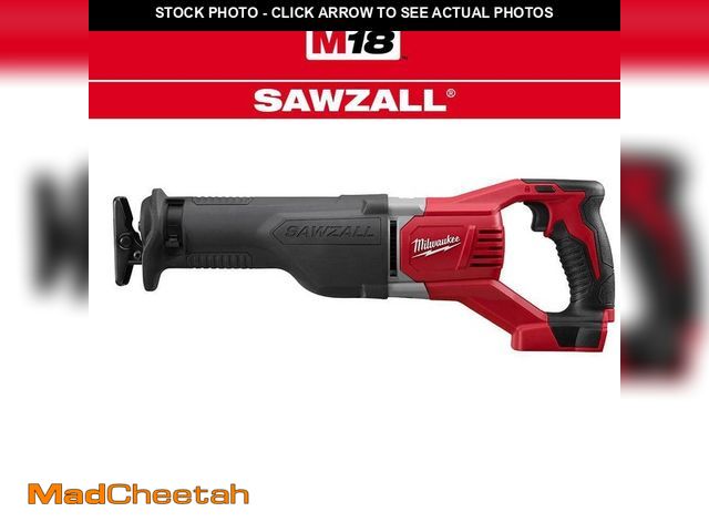 Lot 74-14283535 - Milwaukee M18 18V Lithium-Ion Cordless SAWZALL Reciprocating Saw (Tool-Only) - UNUSED