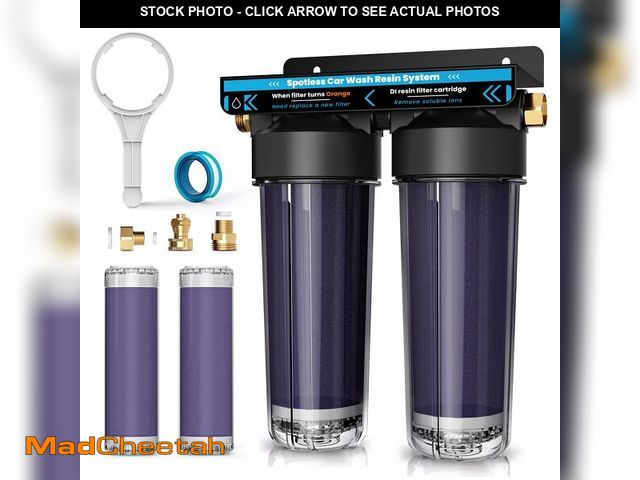 Lot 74-13548643 - Spotless Water System for Car Wash, Deionized Water Filter with Resin, Water Deionizer for Car Washi...