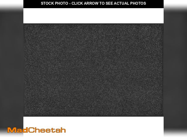 Lot 74-13049293 - TrafficMaster Enviroback Charcoal 4 ft. x 6 ft. Non-Slip Indoor Outdoor Commercial Floor Mat - UNUSE...